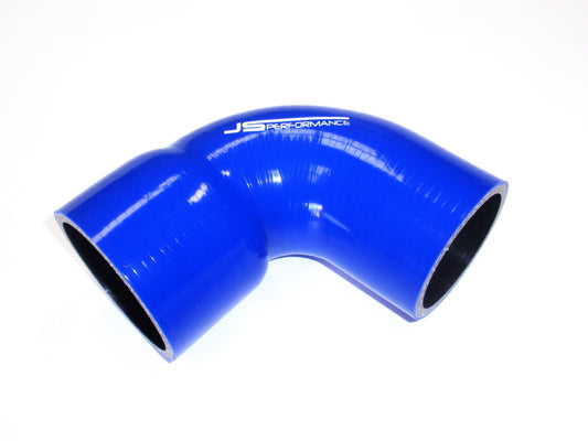 JS Performance Silicone Hose 63-51mm Diameter 90 Degree Reducing Elbow Bend