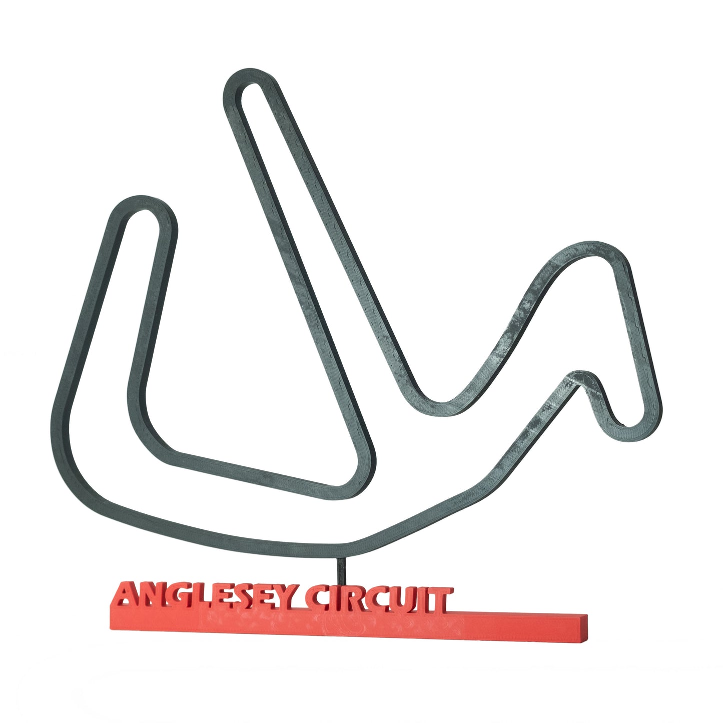 Race Track Circuit Wall Art Trophy Anglesey Trac Mon