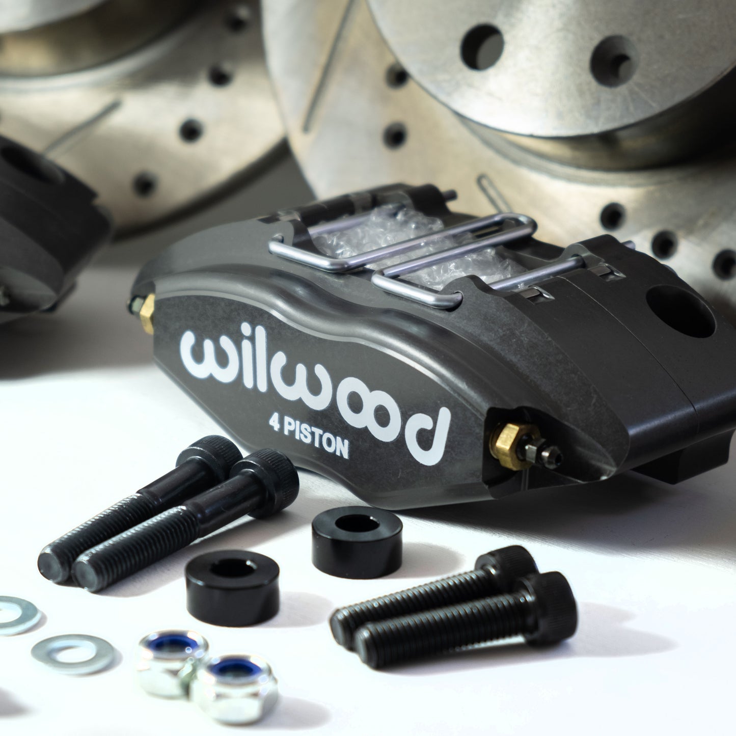 Wilwood Powerlite Front Brake Kit With Fitting Kit For Ford Sierra Uprights