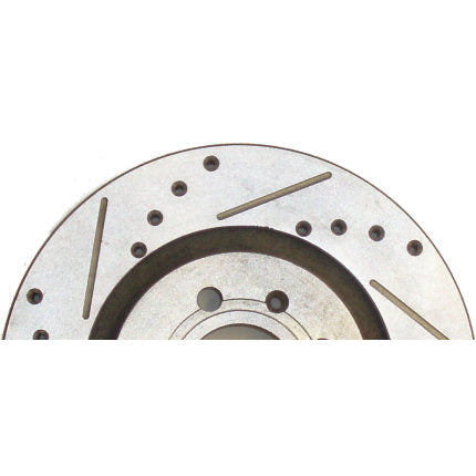 Ford Cortina Cross Drilled and Grooved Front Brake Discs 247mm (Pair)