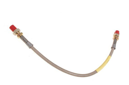 Universal Braided Brake Line with M10 x 10mm Fittings (Single)