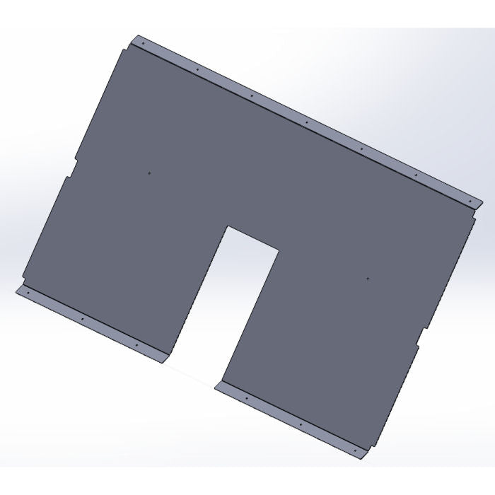 MK CUP / SPRINT Interior Rear Panel - Black