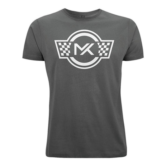 MK Emblem T-Shirt Black (White Print)