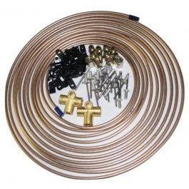 Copper Brake Pipe Kit For Billet Aluminium Pedal Box