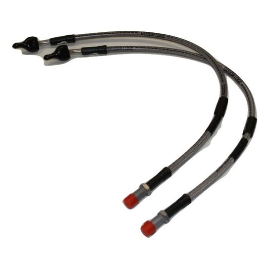 MK Indy RX-5 Braided Brake Lines For Standard Mazda MX-5 Brake Calipers Rear (Pair)