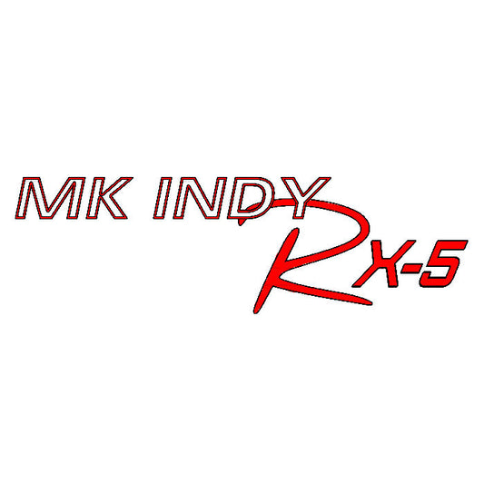 MK Indy RX-5 Badge