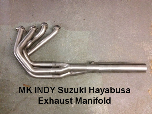 Suzuki Hayabusa 2.5" Stainless Steel 4 - 2 - 1 Exhaust Manifold Mk Indy and 7 Replica