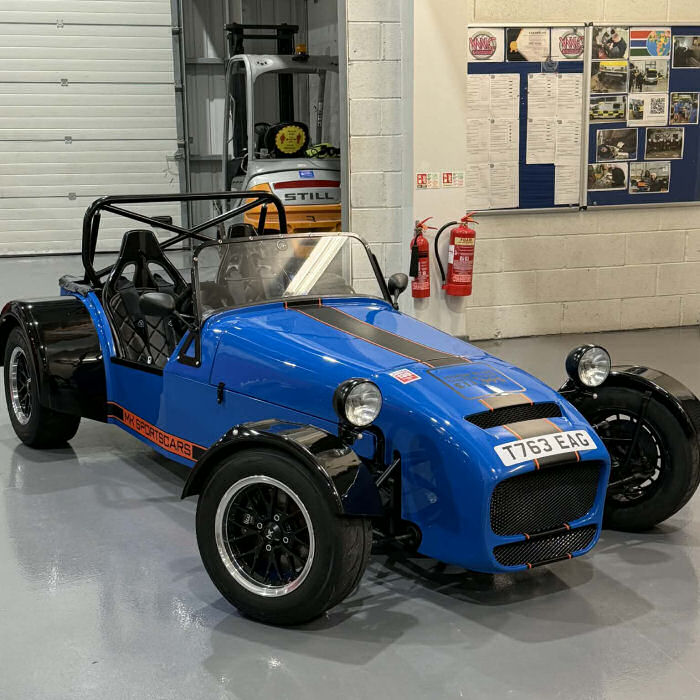 MK Sportscars Two Colour Vinyl Triple Stripe Kit