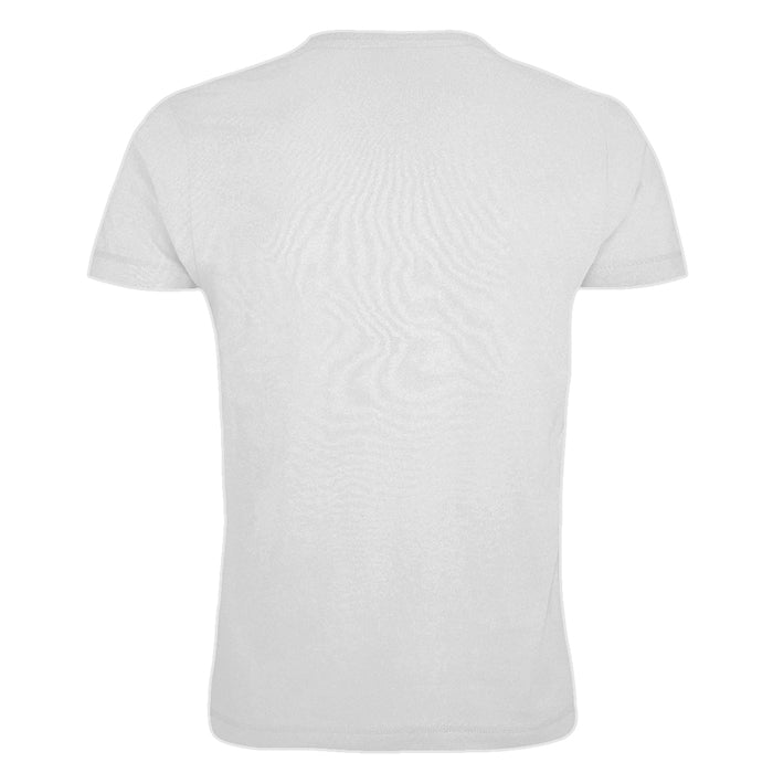MK Sportscars Racing Flag T-Shirt White Black Print