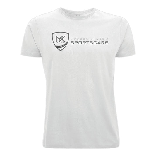Modern Klassics Sportscars T-Shirt White (Black Print)