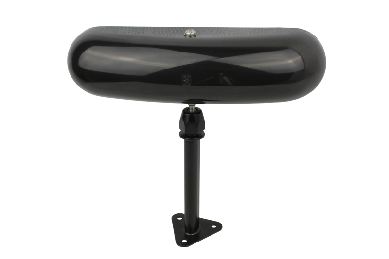 SPA Convex Glass Rear View Interior Mirror Black