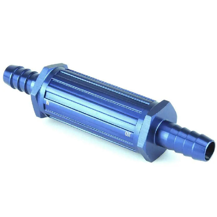 Universal 12mm Hose Aluminium Washable Fuel Filter