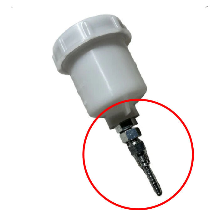 Universal 7/16" UNF Reservoir Female Screw On Adapter to 8mm Barb