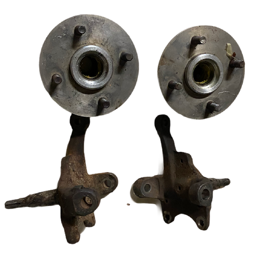 Westfield Ford Cortina Donor Cast Front Upright + Bearing Carrier (Pair)