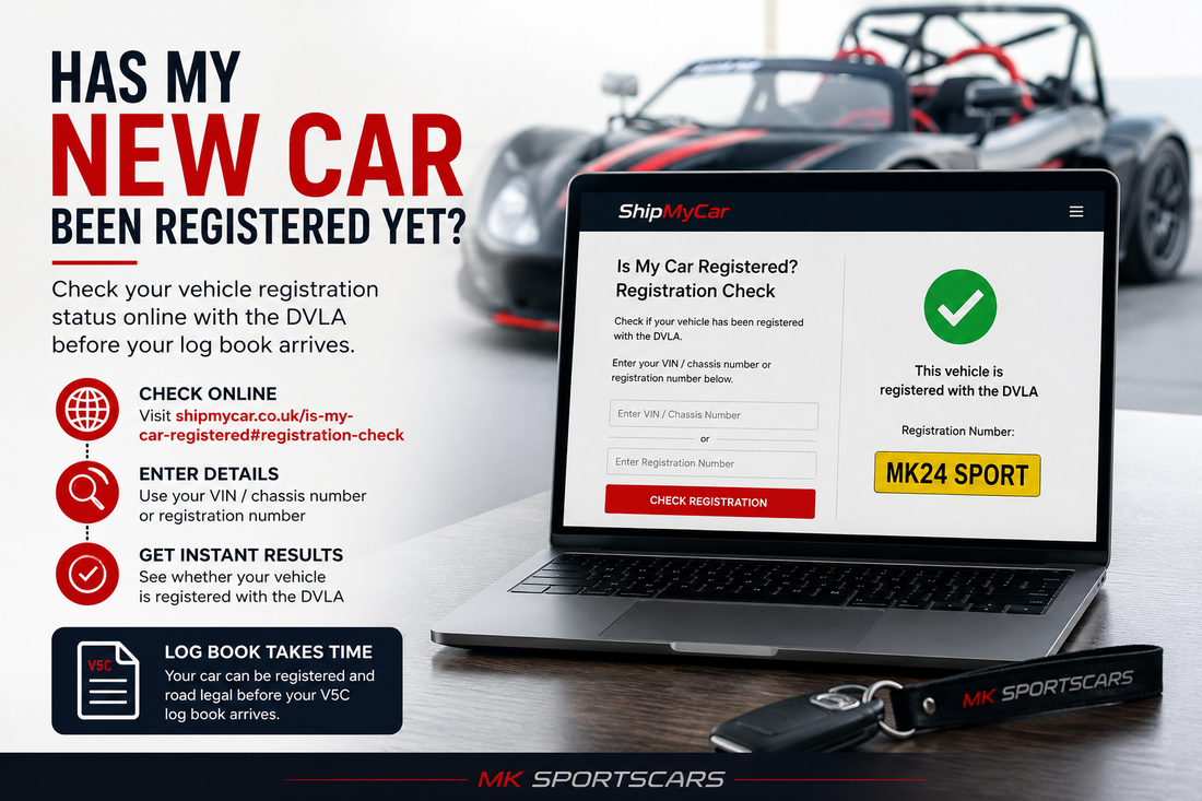 Has My New Car Been Registered Yet?