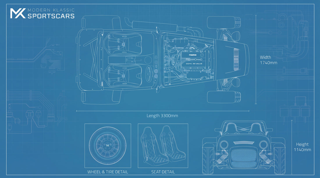 MK RX-5 Wheel Base, Dimensions and Weight