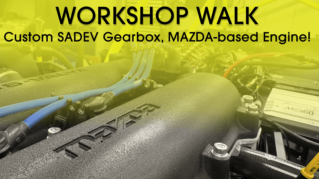 MAZDA MX-5 NB SADEV Sequential Gearbox Road Legal Race Car - BUILD PROGRESS!