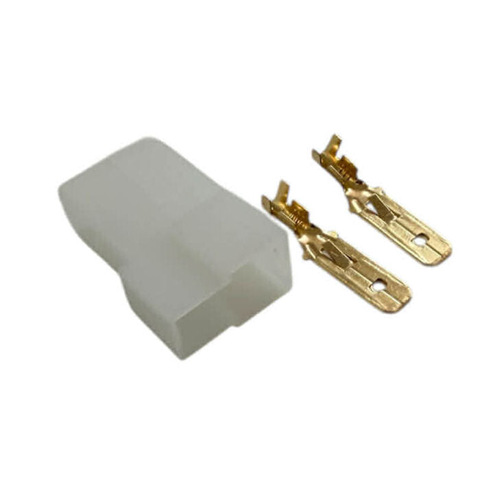 2w Crimp T Connector Plug + Terminals