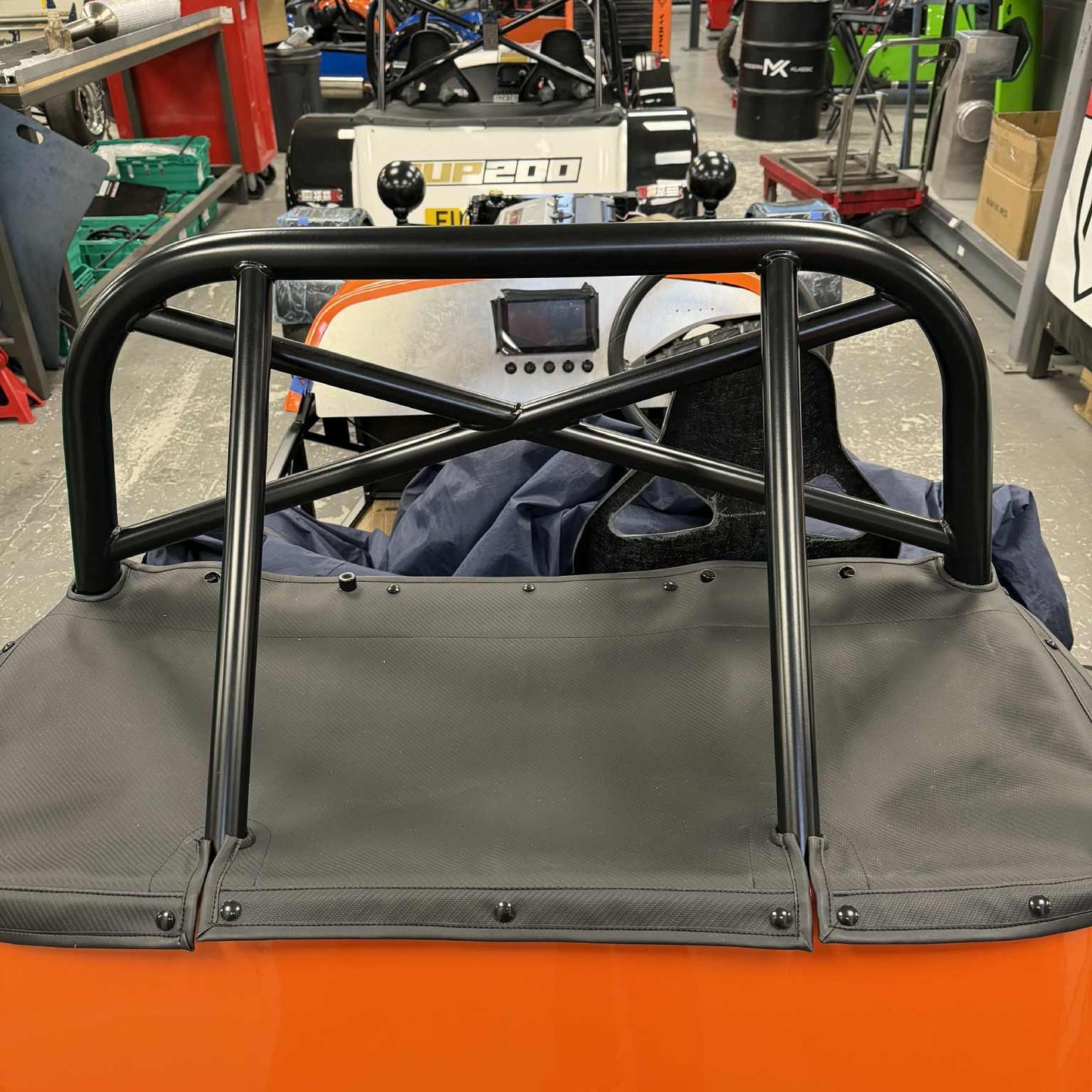 MK Indy Soft Top Roof Bikini Hood For X Brace Roll Bar
