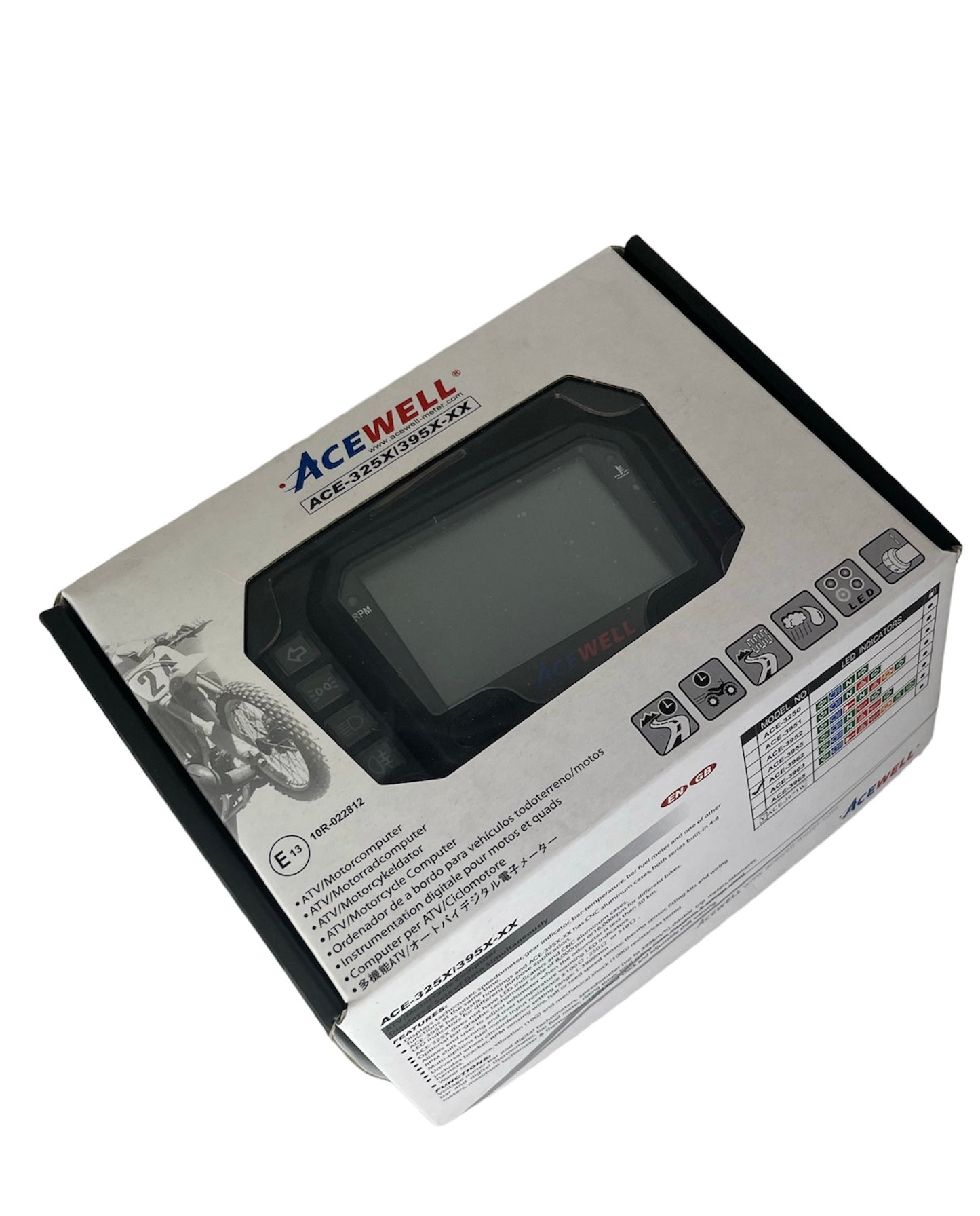 ACEWELL ACE-3962 Digital Dashboard
