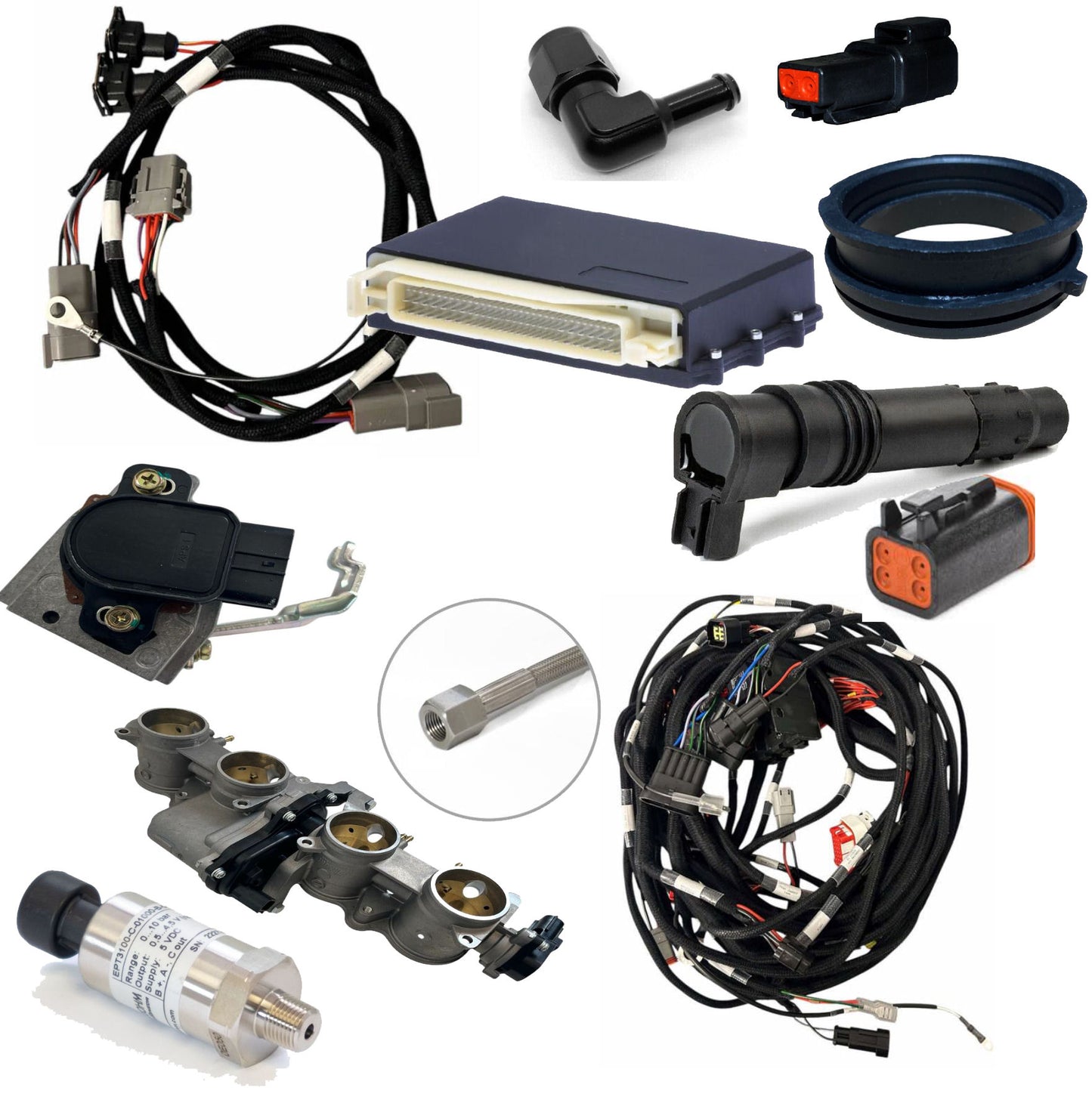 MK Cup 200 Drive By Wire Throttle Body + Flat Shift Kit