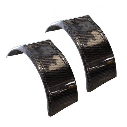 MK Indy Front Cycle Wing Mudguards Carbon Pre Preg CSR 15" (Pair)