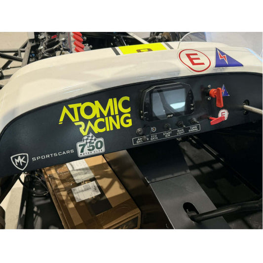 MK Cup Track Dashboard Panel Aluminium RHD - Black