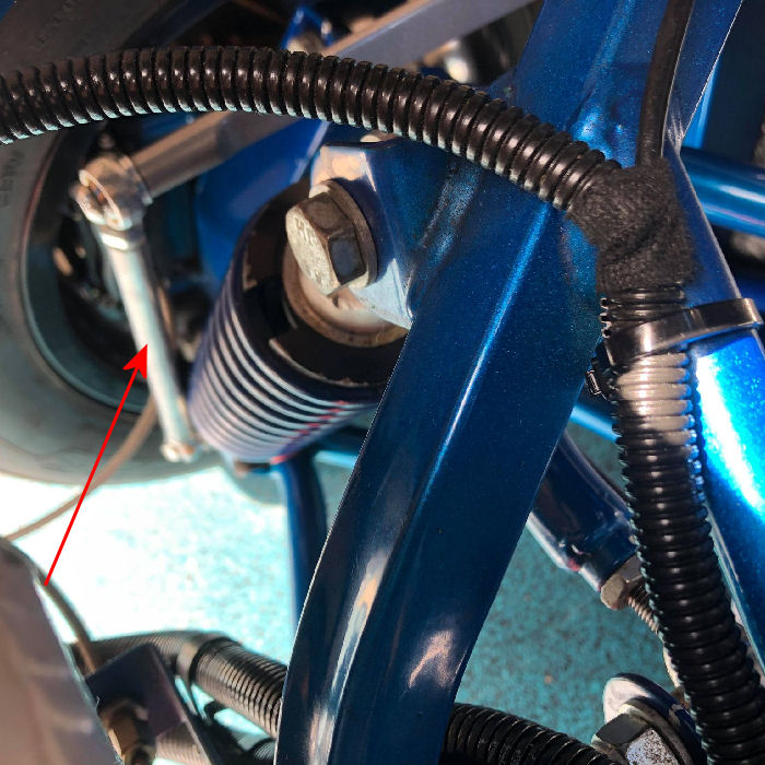 MK Indy Rear Anti Roll Bar Threaded Drop Link 200mm (Each) MK Sportscars