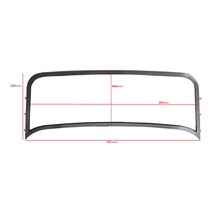 Windscreen Metal MK Indy Aluminium Windscreen Kit - Black – MK Sportscars