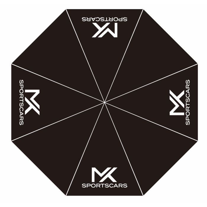 MK Sportscars Golf Umbrella - 120cm Diameter