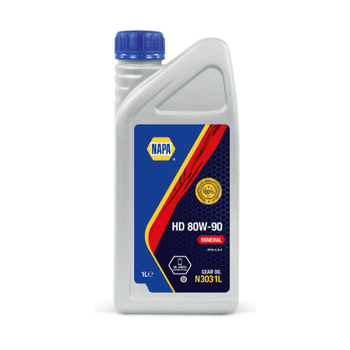 Napa 80W 90 Differential Mineral Gear Oil 1 Litre