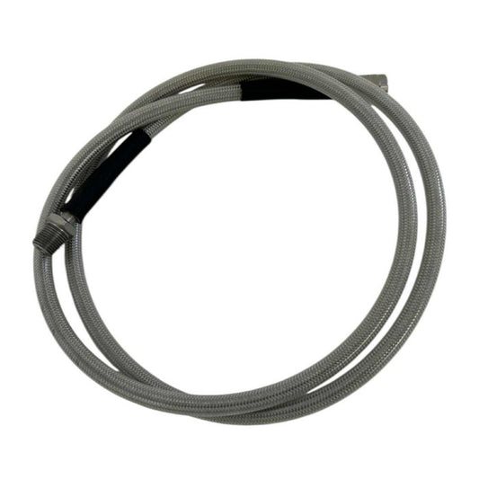 Suzuki Hayabusa Remote Oil Pressure Braided Hose M10 x 1 Female to 1/8 NPT Male