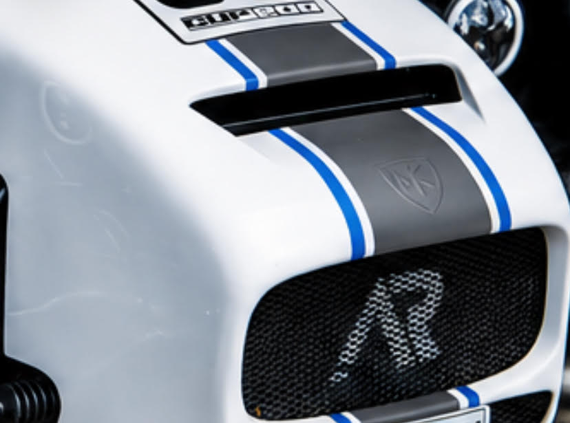 MK Sportscars Two Colour Vinyl Triple Stripe Kit
