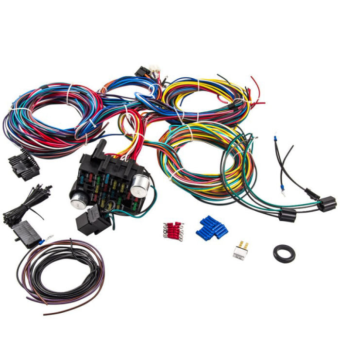 Universal 21 Circuit Wiring Module And Wiring Harness – MK Sportscars
