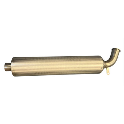 Universal 6" Stainless Steel 720mm Catalytic Converter Exhaust Silencer - 2.5" (Trackday Silencer)