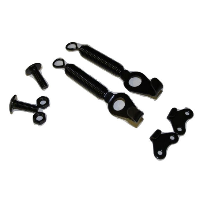 Adjustable Rear Bonnet Spring Caterham Style Bonnet Spring and Catch Plate - Black (Pair) – MK Sportscars